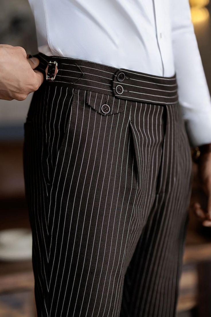 Black linig Gurkha pant