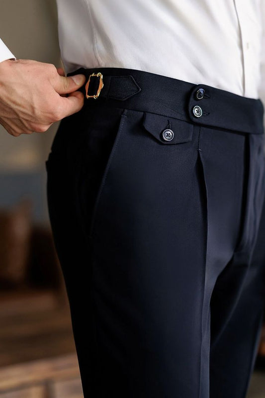 Navy Blue Gurkha pant